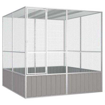 Bird cage, grey,...