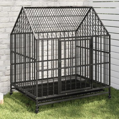Cage for dogs with wheels,...