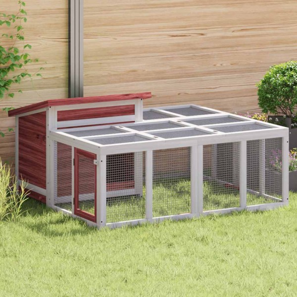 Rabbit cage, pays, 144x123x67,5cm, pine wood array