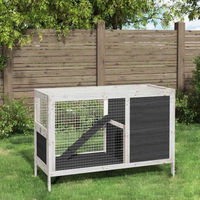 Rabbit cage, grey,...