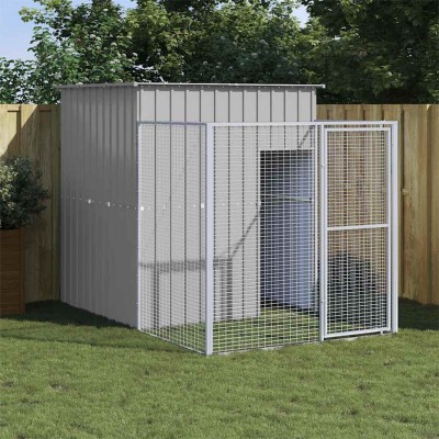 Dog cage with enclosure,...
