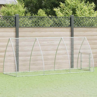 Cage for chickens, silver,...