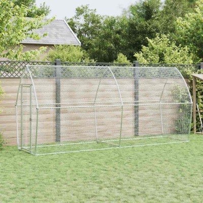 Cage for chickens, silver,...