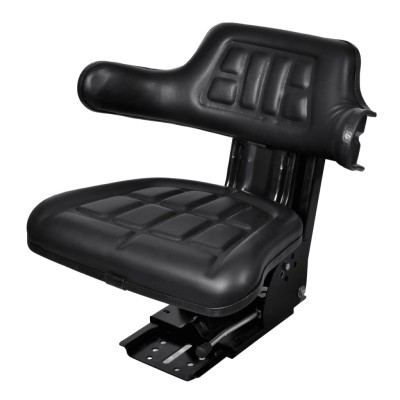 Tractor seat with shock...