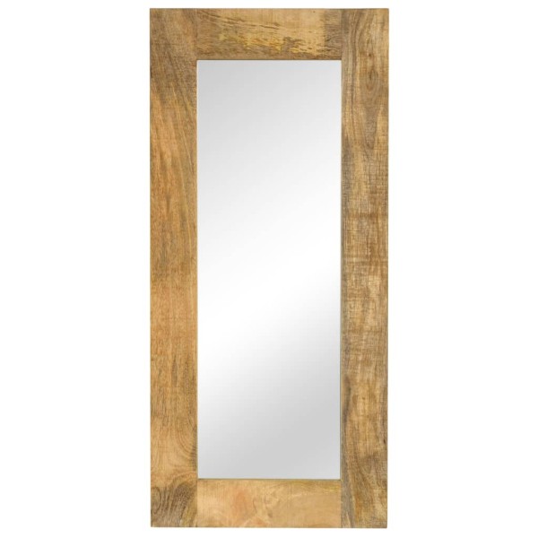 Mirror, mango wood array, 50x110cm