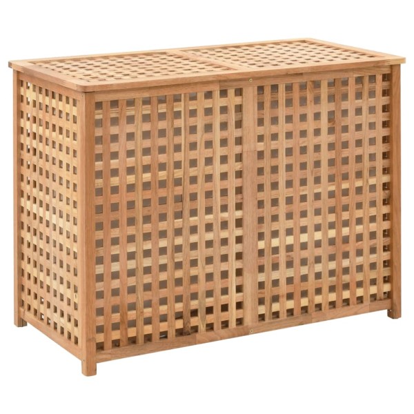 Washing Basket, 87,5x46x67 cm, walnut tree.