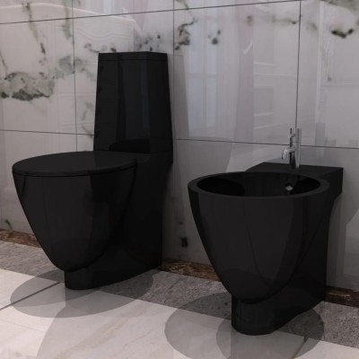 Toilet and bidet set,...