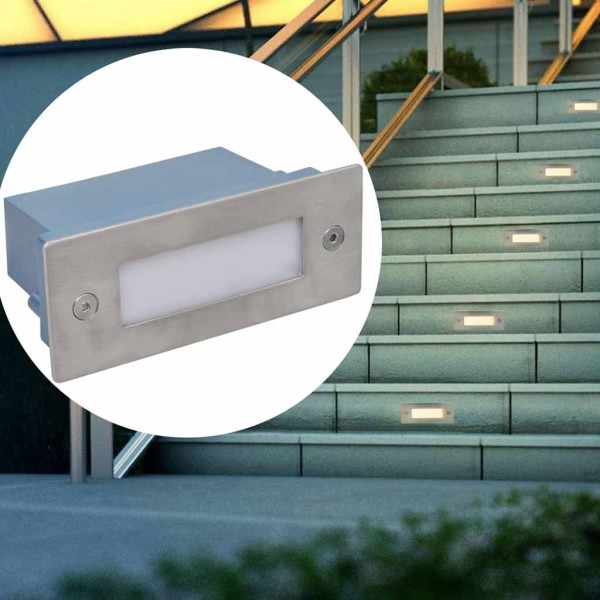 Inlet stage LED lights, 12pcs., 44x111x56mm