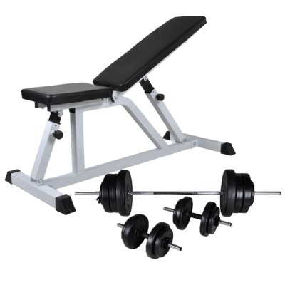 Training bench with hanger...