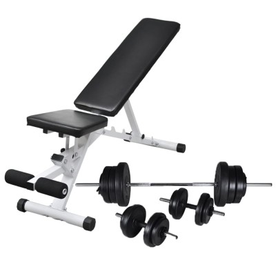 Training bench with hanger...