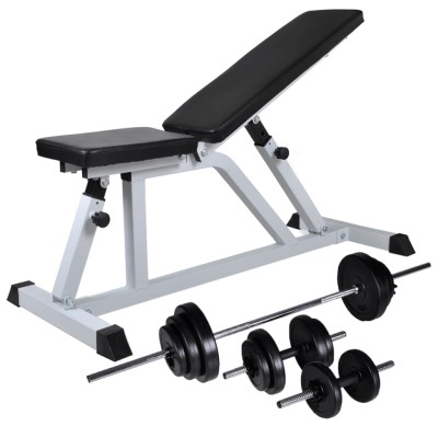 Training bench with hanger...