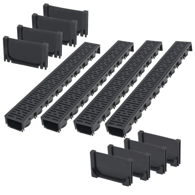 Irrigation gutters, 4 m,...