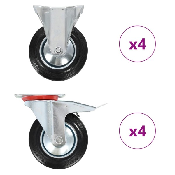 Wheels, 8pcs., 160mm