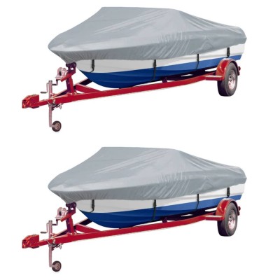 Boat closure, 2pcs., grey...