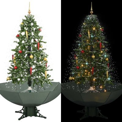 Christmas tree with snow...