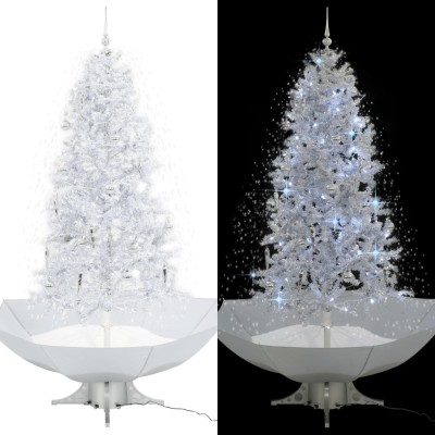 Christmas tree with snow...