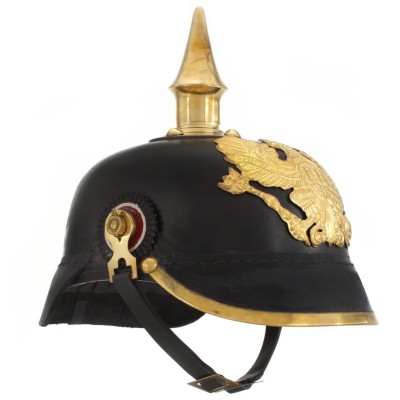 German-draft helmet, black,...
