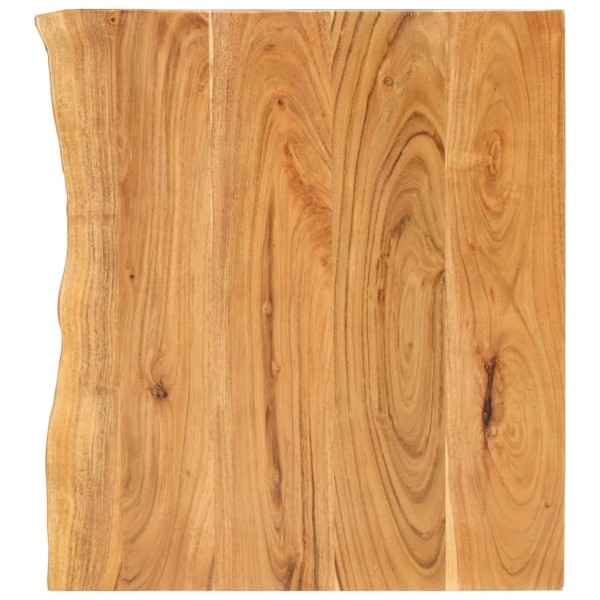 Bathroom table top, 80x52x3,8cm, acacia array