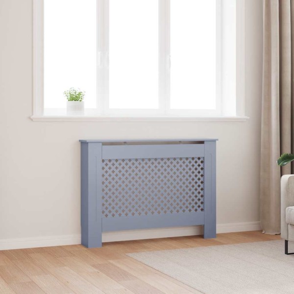 Radiator cover, anthracite color, 112x19x81,5cm, MDF