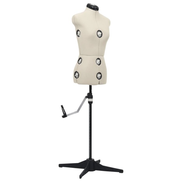 Adjustable dummy, creamy, feminine, S / 33- 40 size
