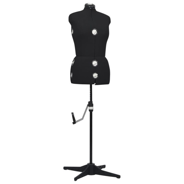 Adjustable dummy, black, feminine, M / 40-46