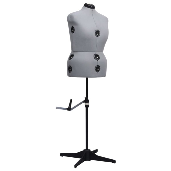 Adjustable dummy, gray, female, L / 44-50