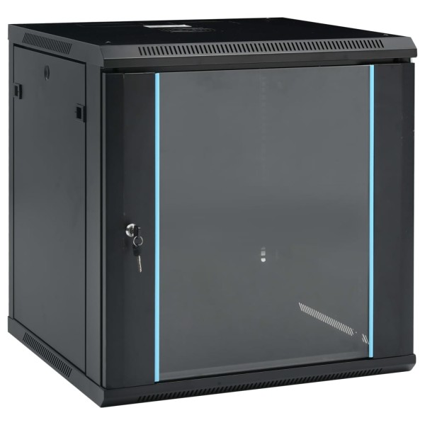 12U Wall-wide switching cabinet, 600x600x640mm, 19 ", IP20