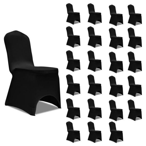 Seat Covers, 24pcs., black, strained (4x241198)