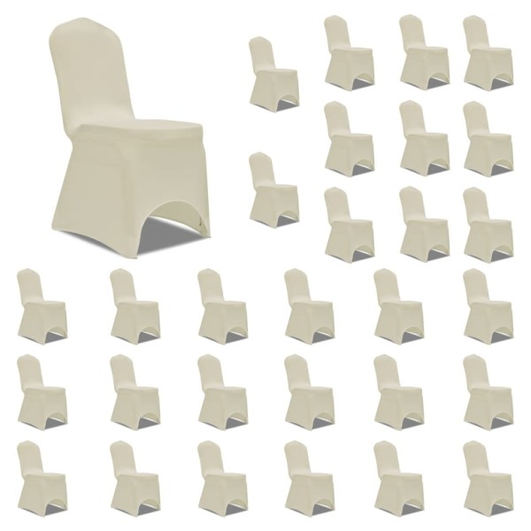 Seat Covers, 30pcs, creamy, tensioned (5x241199)
