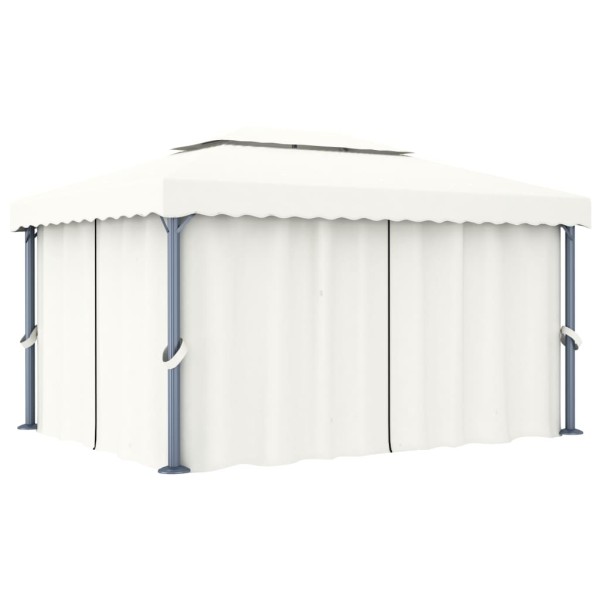 Blue, white, 4 x 3m
