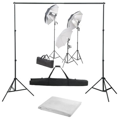 Photography kit with backrest