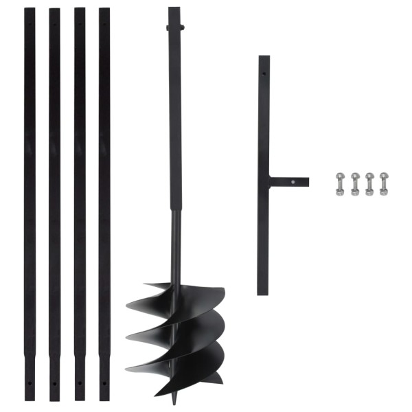 Ground drill with handle / Extension Pipe, 250mm, steel