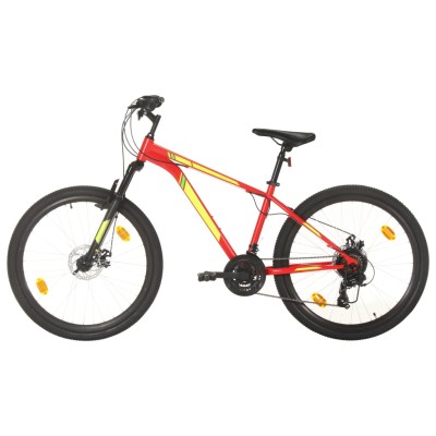 Mountain bike, red, 21...