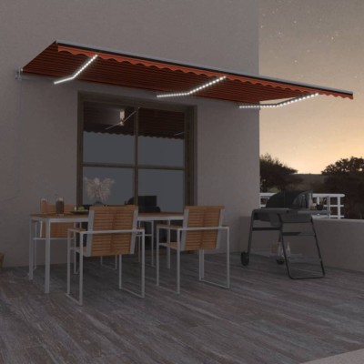 Markise with LED / wind...
