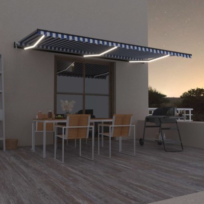Markise with LED / wind...