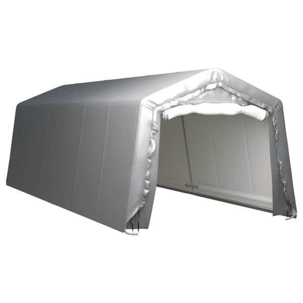 Tent for storage, grey, 300x750cm, steel