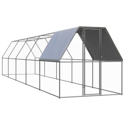 Outdoor cage for chickens,...