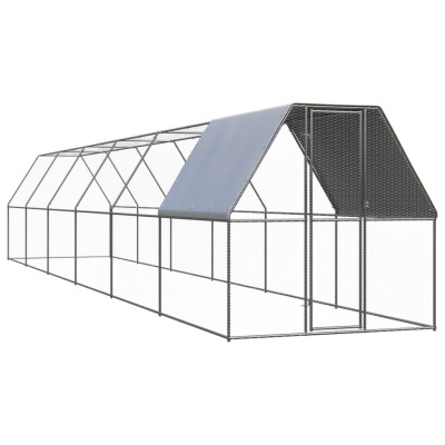 Outdoor cage for chickens,...