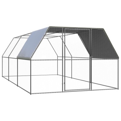 Outdoor cage for chickens,...