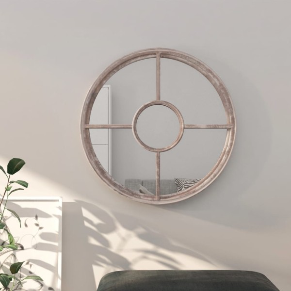 Mirror, sandy color, 60x4cm, iron, for internal use