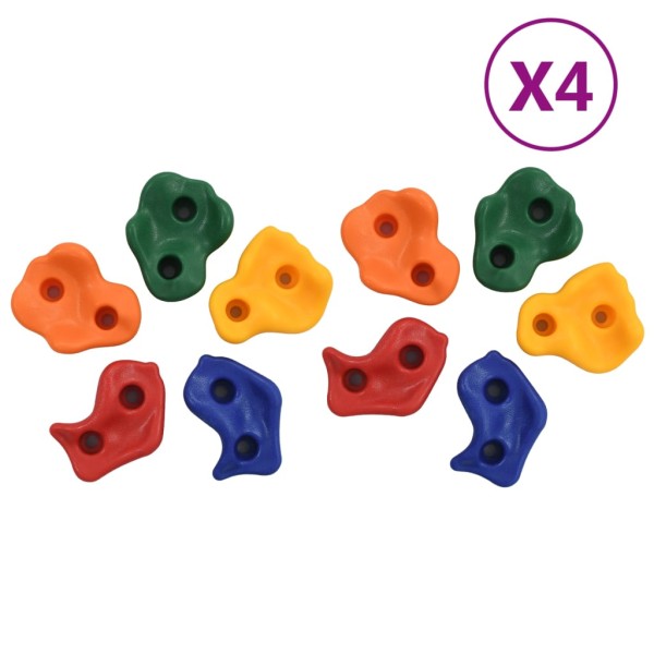 Staircase stones, 40pcs, different colors, PE