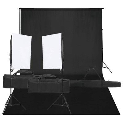 Photography studio set with...