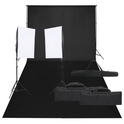 Photography studio set with...