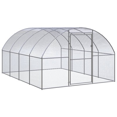 Outdoor cage for chickens,...