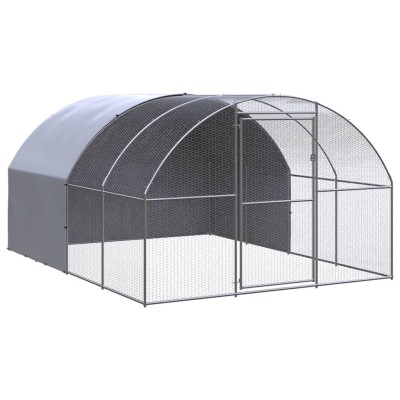 Outdoor cage for chickens,...