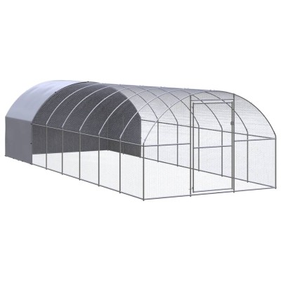 Outdoor cage for chickens,...