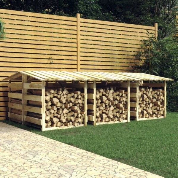 Pergolas with roofs, 6pcs., 100x90x100cm, impregnated pine