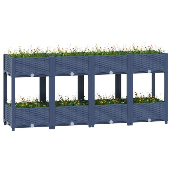 High bed, 160x40x71cm, polypropylene