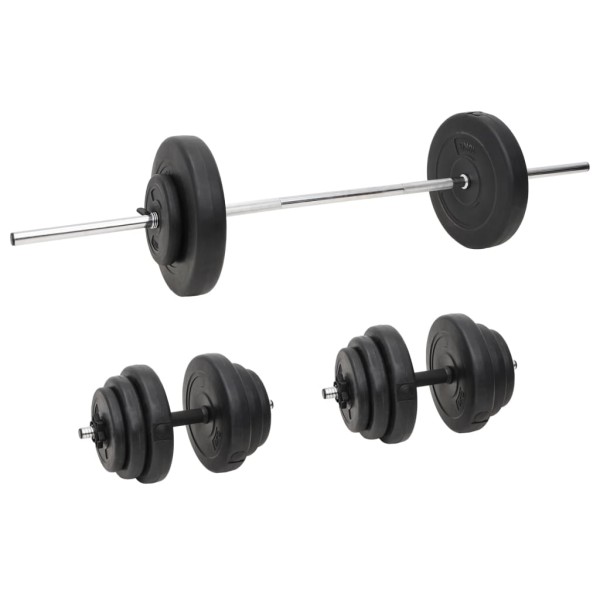 Stack and weights with weights, 60kg