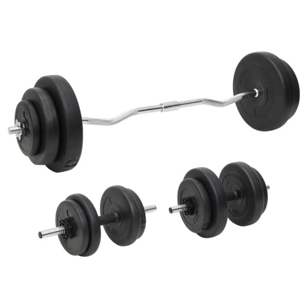 Stack and weights with weights, 60kg